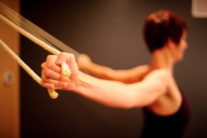 Yoga dans les cordes